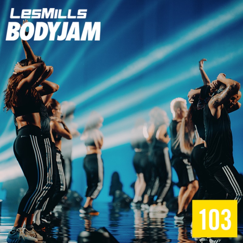 Hot Sale LesMills Q1 2023 Body Jam 103 New Release BJ103 DVD, CD & Notes